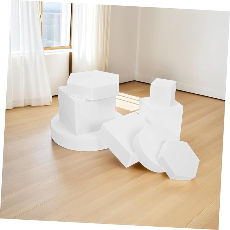 8Pcs Lightweight Geometric Cube Photo Props For Jewelry Cosmetics Makeup Photography Studio Decoration - Image 5